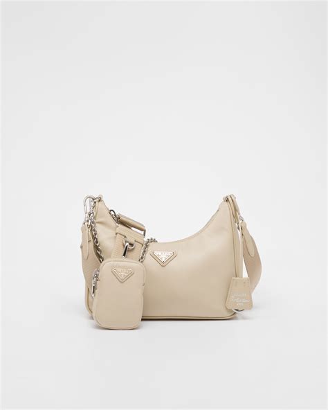 prada nylon re edition beige|prada re edition 2005 nylon.